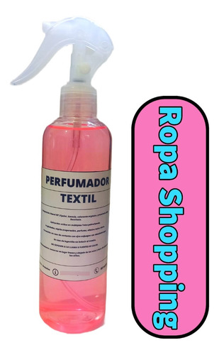 Perfume Para Ropa Gatillo 265ml Ropa Shopping.