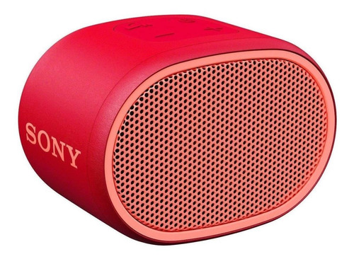 Alto-falante Sony Extra Bass XB01 SRS-XB01 portátil com bluetooth waterproof vermelho 
