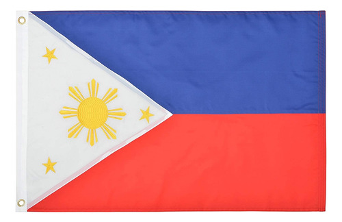 Bandera De Filipinas 239 X 339 Ft 210d Nylon Premium Ba...