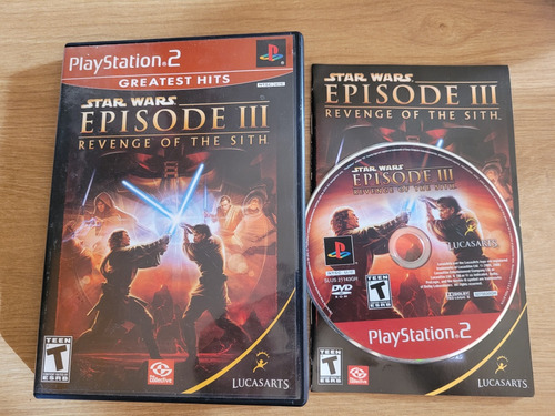 Star Wars Episode Iii: Revenge Of The Sith  Greatesthits Ps2