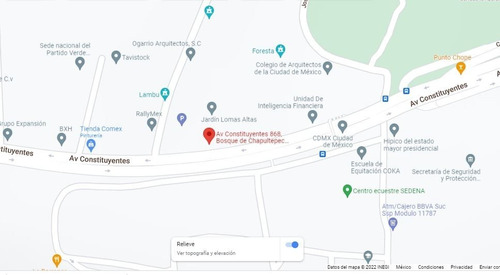 Imagen 7 de 7 de Venta De Terreno En Av Constituyentes, Cdmx