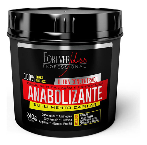 Forever Liss Anabolizante máscara para o cabelo Mulher