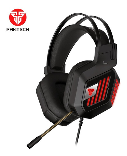 Audifono Gamer Rgb Fantech 7.1 Hg24 -usb Color Negro