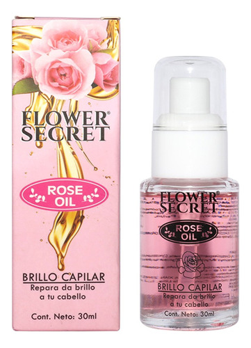 Aceite Capilar De Rosas 30ml - Flower Secret