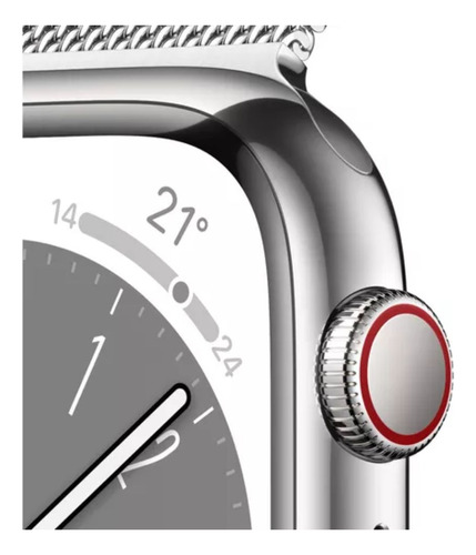 Apple Watch Series 8 Gps + Cellular 45mm Plata Milanese