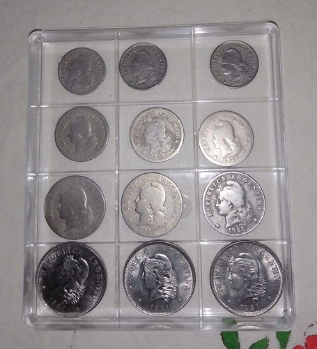 Monedas Antiguas Argentinas Lote De 12 Uds Desde 1905 A 1941 (Usado)