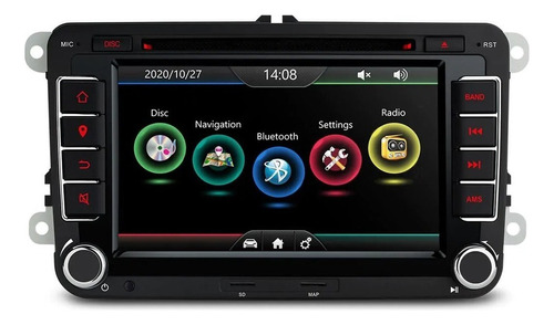 Vw Estereo Gps Dvd Bora Passat Jetta Polo Vento Golf Touch