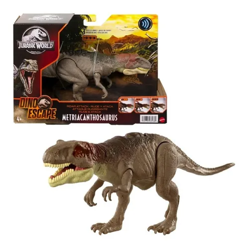 Jurassic World Rugeataca Metriacanthosaurus 3 Niveles Sonido