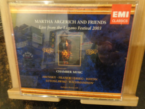 Martha Argerich  And Friends 3 Cds. Cd Europa Clasica