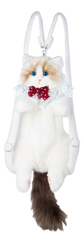 Bonita Mochila De Peluche De Gato, Mochila De Dibujos