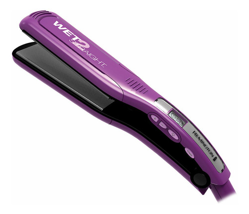 Imagen 2 de 3 de Plancha de cabello Remington Wet2Straight S8001 S8001P violeta 120V