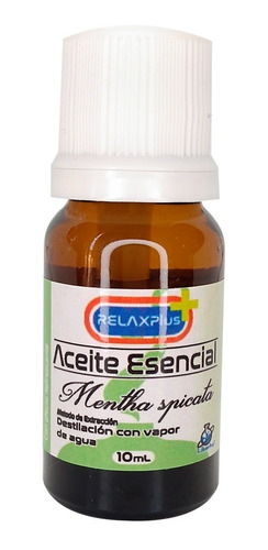Aceite Esencial Menta 100 % Puro Aromaterapia Difusor 10 Ml