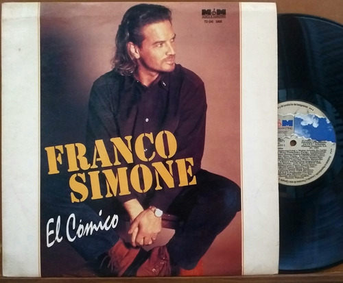 Franco Simone - El Cómico - Lp Vinilo Año 1991 Italia