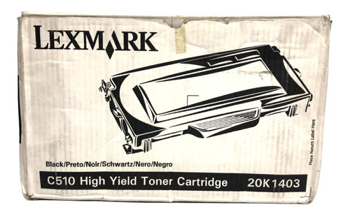 Toner Lexmark 20k1403 Negro C510 Nuevo