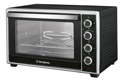 Horno Eléctrico 38 Litros Whestinghouse Timer Grill Spiedo 