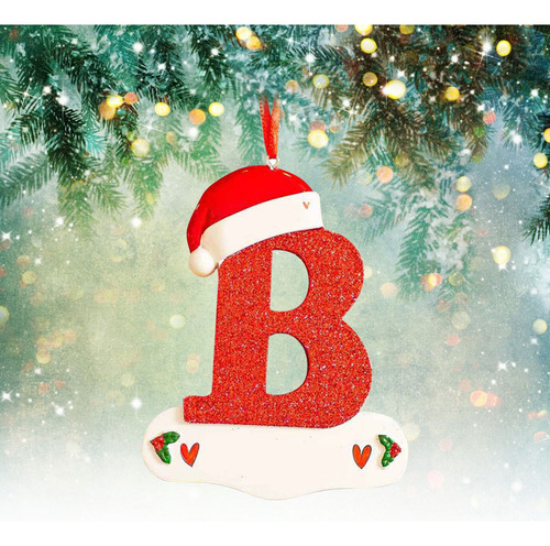 - Colgante Navideño Con Forma De Pequeño Sombrero Rojo Con