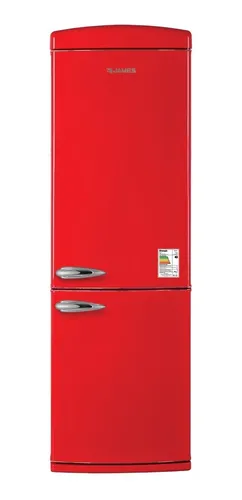 comprar Refrigerador James Línea Retro  Rojo J373 Rr Laser Tv