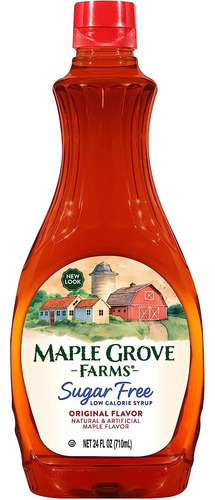 Maple Grove Farms Jarabe De Arce 100% Puro 710 Ml