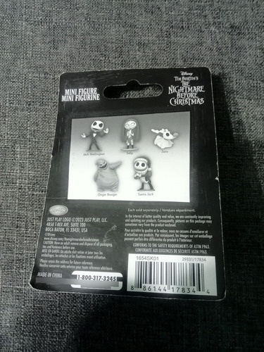 Mini Figura Extraño Mundo De Jack Zero (Usado)