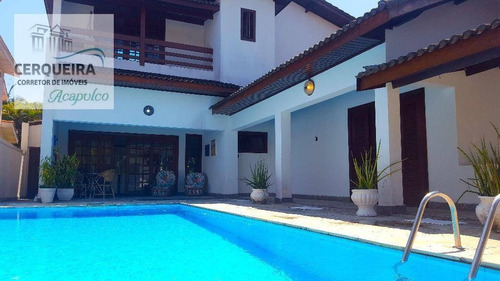 Casa Residencial Para Venda E Locação, Acapulco, Guarujá. - Ca0461