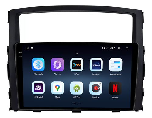 Multimidia Pajero Full 07/12 9p Android Carplay Iplay 64gb
