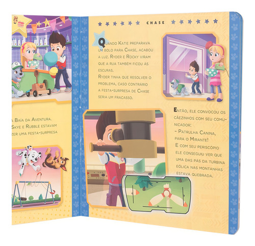 Paw Patrol - Eu sou... Chase, de Fucci, Emma & Salgado, Virginia Pérez. Editorial Happy Books Editora Ltda., capa mole em português, 2017