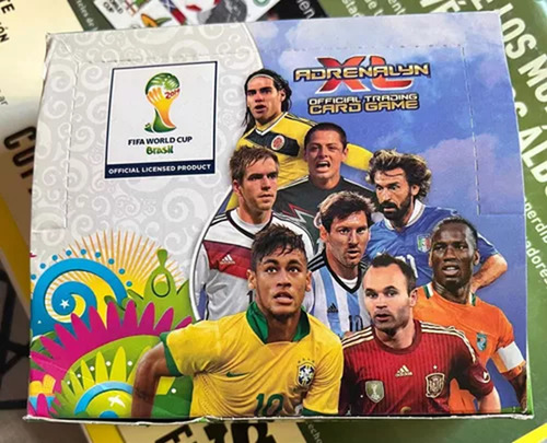 Caja Cartas Adrenalyn Xl Mundial Brazil 2014.no Hago Envíos. Lionel Messi Estadio