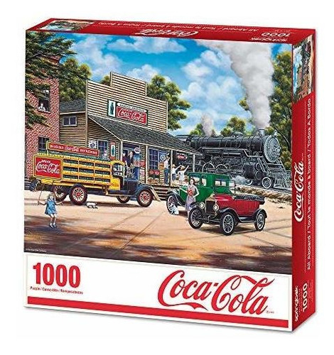 Rompecabezas Springbok De 1000 Piezas Cocacola All Aboard Ma