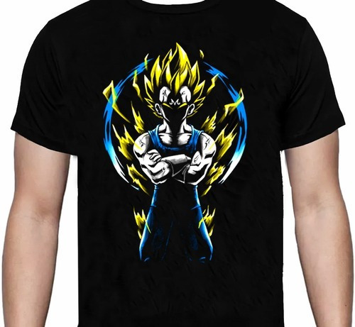 Vegeta Saiyan - Dragon Ball -  Manga - Anime - Polera 