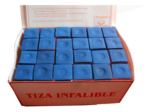 Tizas Para Pool Marca Infalible - 3 Cajas X 72