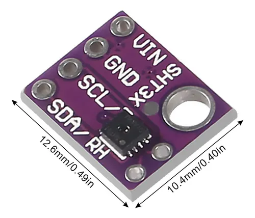 Coliao 4 Unidades Sht31-d Sensor De Temperatura Y Humedad G.