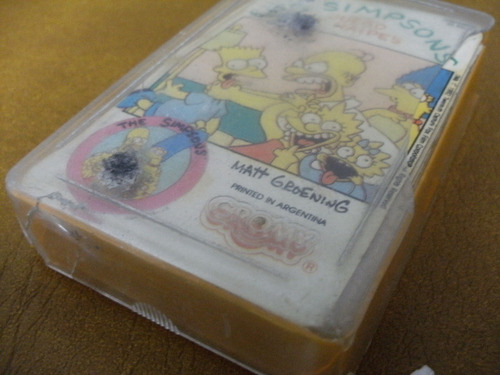 Juego Cartas Naipes Bart Los Simpsons Cromy Mazo (Usado)
