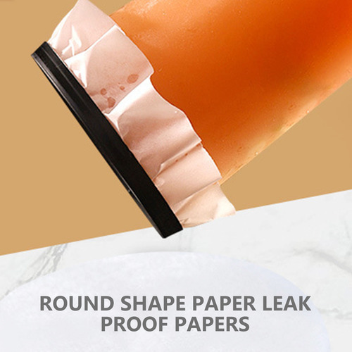 500 Sheets Of Milk Cup Papers Disposable Leakproof Cup Paper