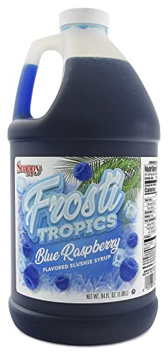 Snappy Frosti Tropics Mezcla De Granizado De Frambuesa Azul,