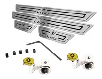 Comprar  Cubre Zócalos Inox P\u002F Renault Kwid + Tapas Cubre Válvula