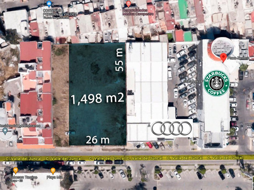 Terreno En Renta Valle Del Juncal León, Gto 1,498 M2