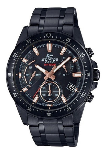 Reloj Casio Edifice Efv-540dc-1b Wr100m Casiocentro Tienda 