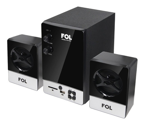 Minicomponente Fol Multimedia Bluetooth Bocina 2.1 Subwoofer