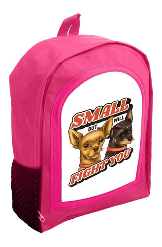 Mochila Infantil Rosa Nena Nene Cachorros R24