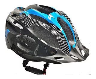 Casco de ciclismo SLP WT-032 negro/azul único