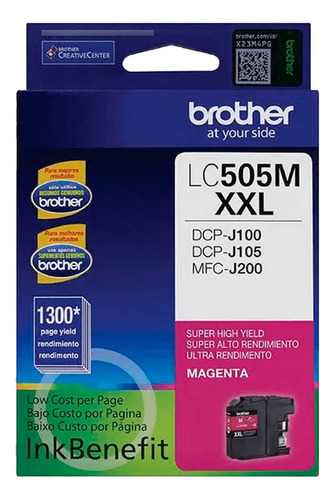 Cartucho De Tinta Para Impresora Brother Lc505 1300p Colores