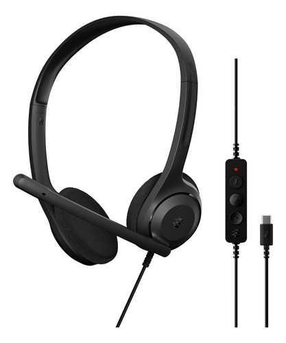 Auriculares Epos C1 Usb-c De Alta Fidelidad Con Cable Y Redu