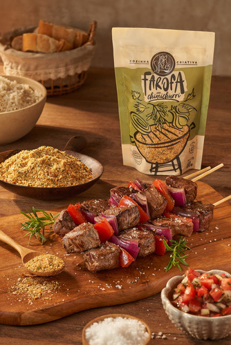 Farofa Temperada Chimichurri 180g - Br Spices