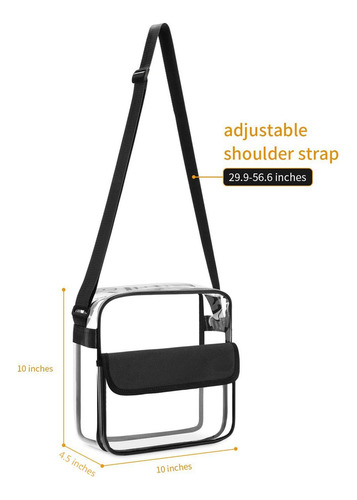 Bolso De Compras Transparente Bolso Con Cremallera Bolso De