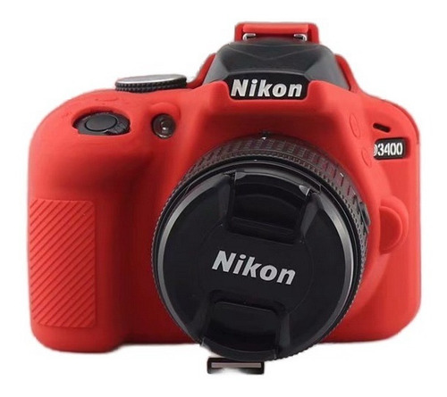 Funda De Silicona Suave Para Cámara Nikon D3400
