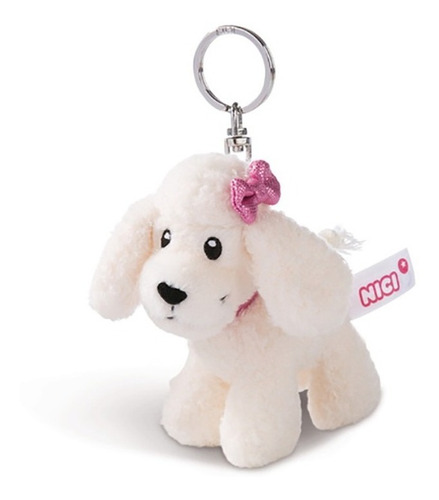 Poodle De Peluche Llavero Super Suave Original Nici