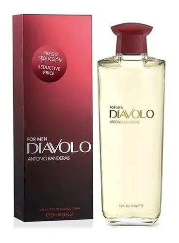 Perfume Diavolo De Antonio Banderas Edt 200ml Original 3c