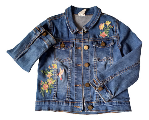 Campera Y Mini De Jean Infantil Cheeky