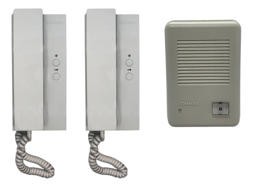 Portero Electrico Commax De Aplicar Con 2 Telefonos 