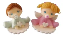 Comprar Souvenirs Bautismo Nacimiento Porcelana Fría 30 Bebitos 